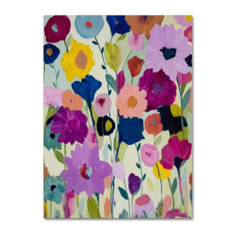 Trademark Fine Art Carrie Schmitt 'Blooms Have Burst' Canvas Art, 35x47 ALI5284-C3547GG